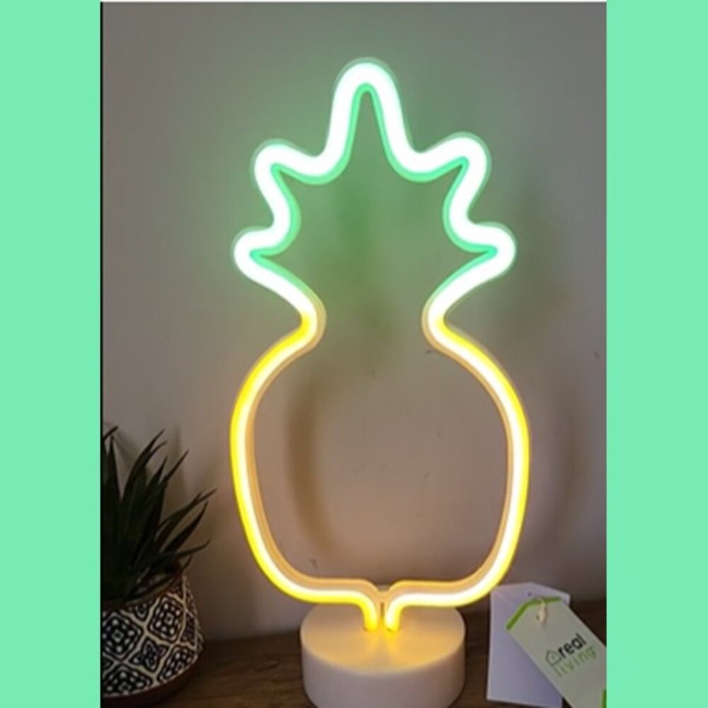 Real Living - Pineapple LED Neon Light